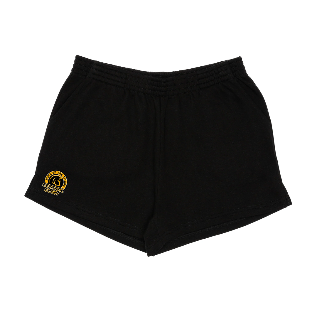 CENTRAL ELGIN EMBROIDERED SWEAT SHORTS (WOMENS)