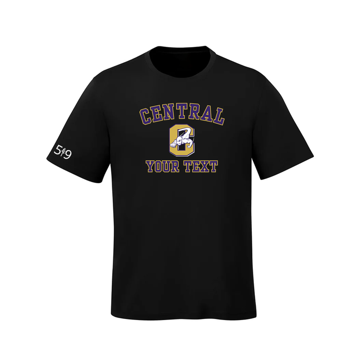 CENTRAL CUSTOMIZABLE ATHLETIC TEE (MENS)