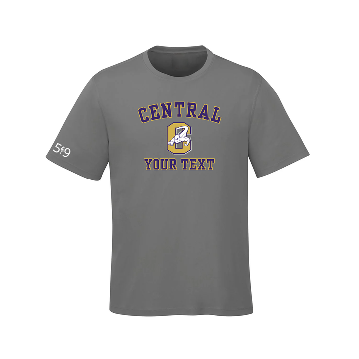CENTRAL CUSTOMIZABLE ATHLETIC TEE (MENS)