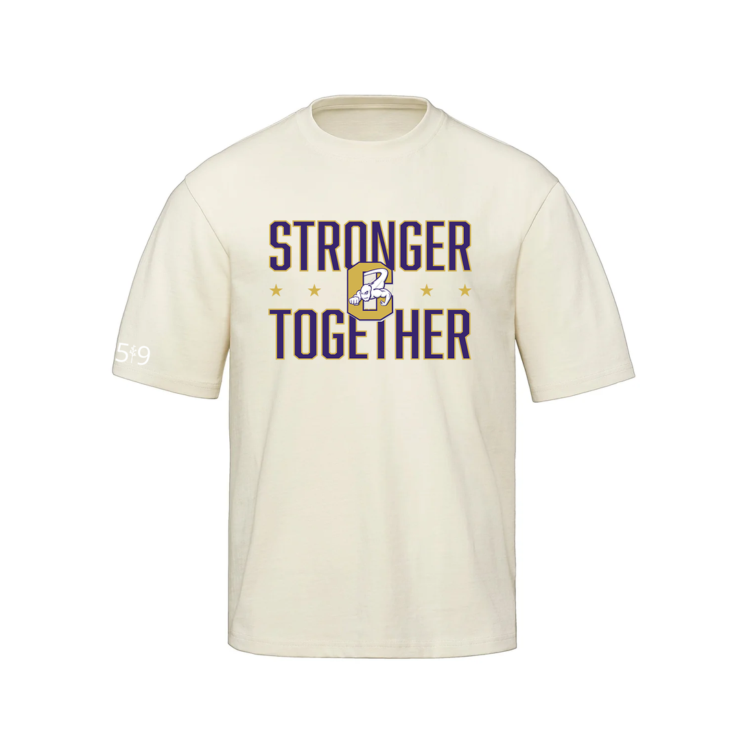 CENTRAL STRONGER TOGETHER OVERSIZED TEE (UNISEX)