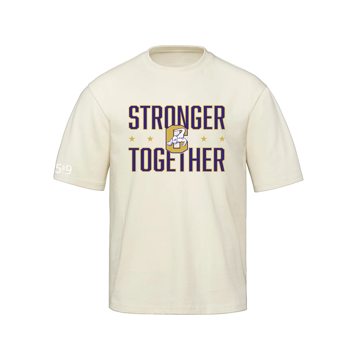 CENTRAL STRONGER TOGETHER OVERSIZED TEE (UNISEX)