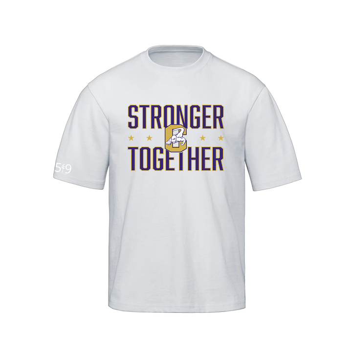 CENTRAL STRONGER TOGETHER OVERSIZED TEE (UNISEX)