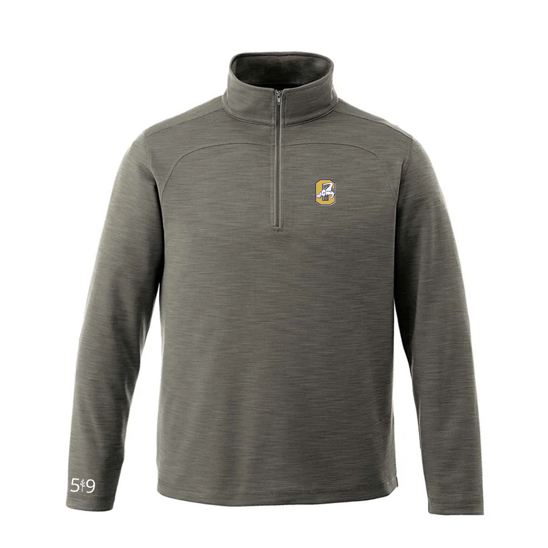 CENTRAL EMBROIDERED PREMIUM ATHLETIC 1/4 ZIP (MENS)