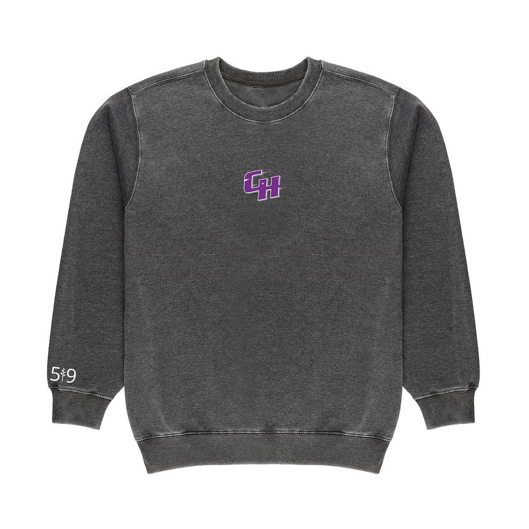 HURRICANES EMBROIDERED VINTAGE CREWNECK (UNISEX)
