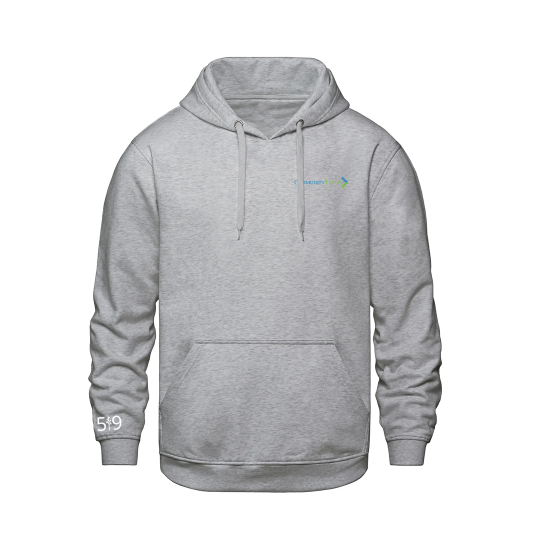 COMMUNITY LIVING LONDON EMBROIDERED HOODIE (UNISEX)