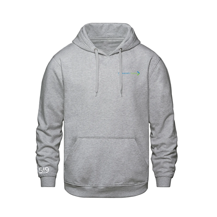 COMMUNITY LIVING LONDON EMBROIDERED HOODIE (UNISEX)