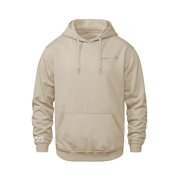 COMMUNITY LIVING LONDON EMBROIDERED HOODIE (UNISEX)