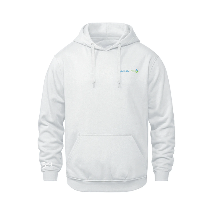 COMMUNITY LIVING LONDON EMBROIDERED HOODIE (UNISEX)