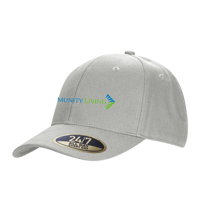 COMMUNITY LIVING LONDON EMBROIDERED SNAPBACK CAP