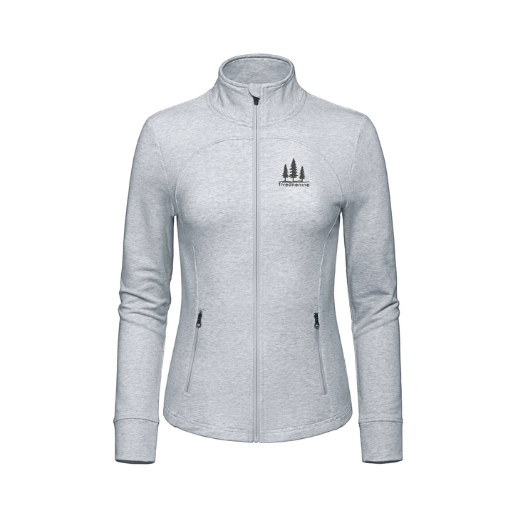 CANOPY EMBROIDERED FRENCH TERRY ZIP-UP (WOMENS)