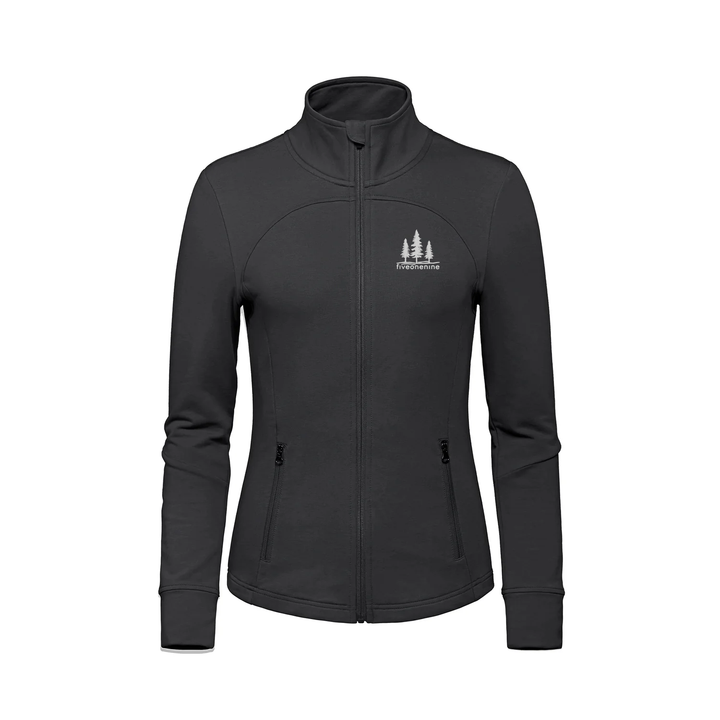 CANOPY EMBROIDERED FRENCH TERRY ZIP-UP (WOMENS)