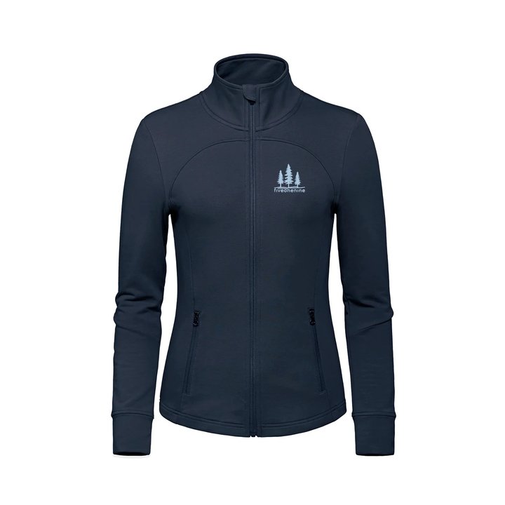 CANOPY EMBROIDERED FRENCH TERRY ZIP-UP (WOMENS)