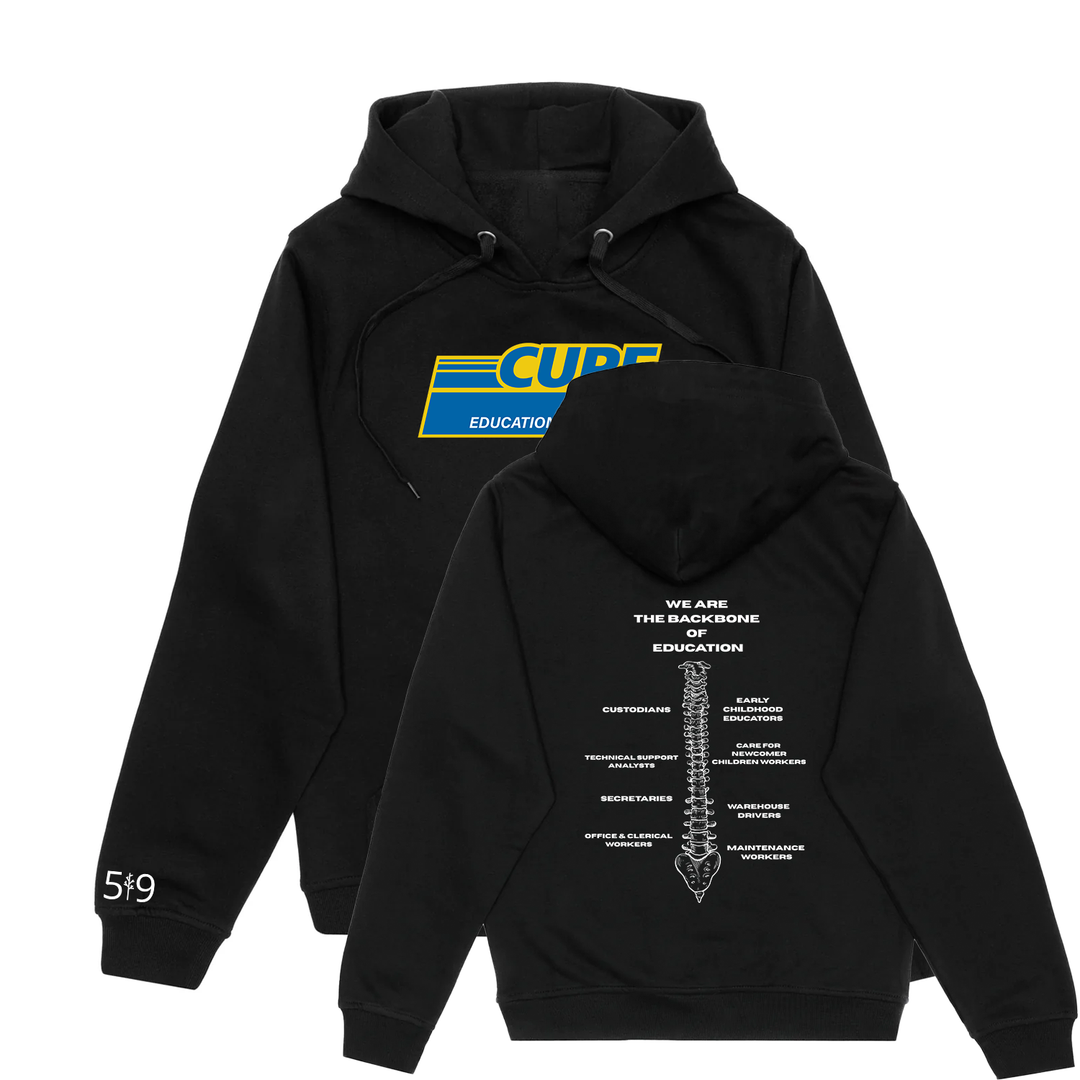 CUPE BACKBONE HOODIE (UNISEX)