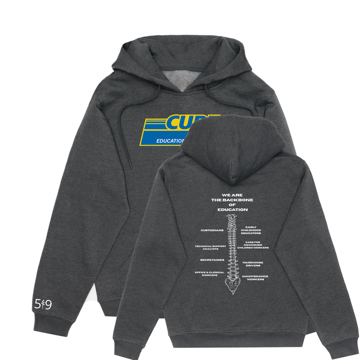 CUPE BACKBONE HOODIE (UNISEX)