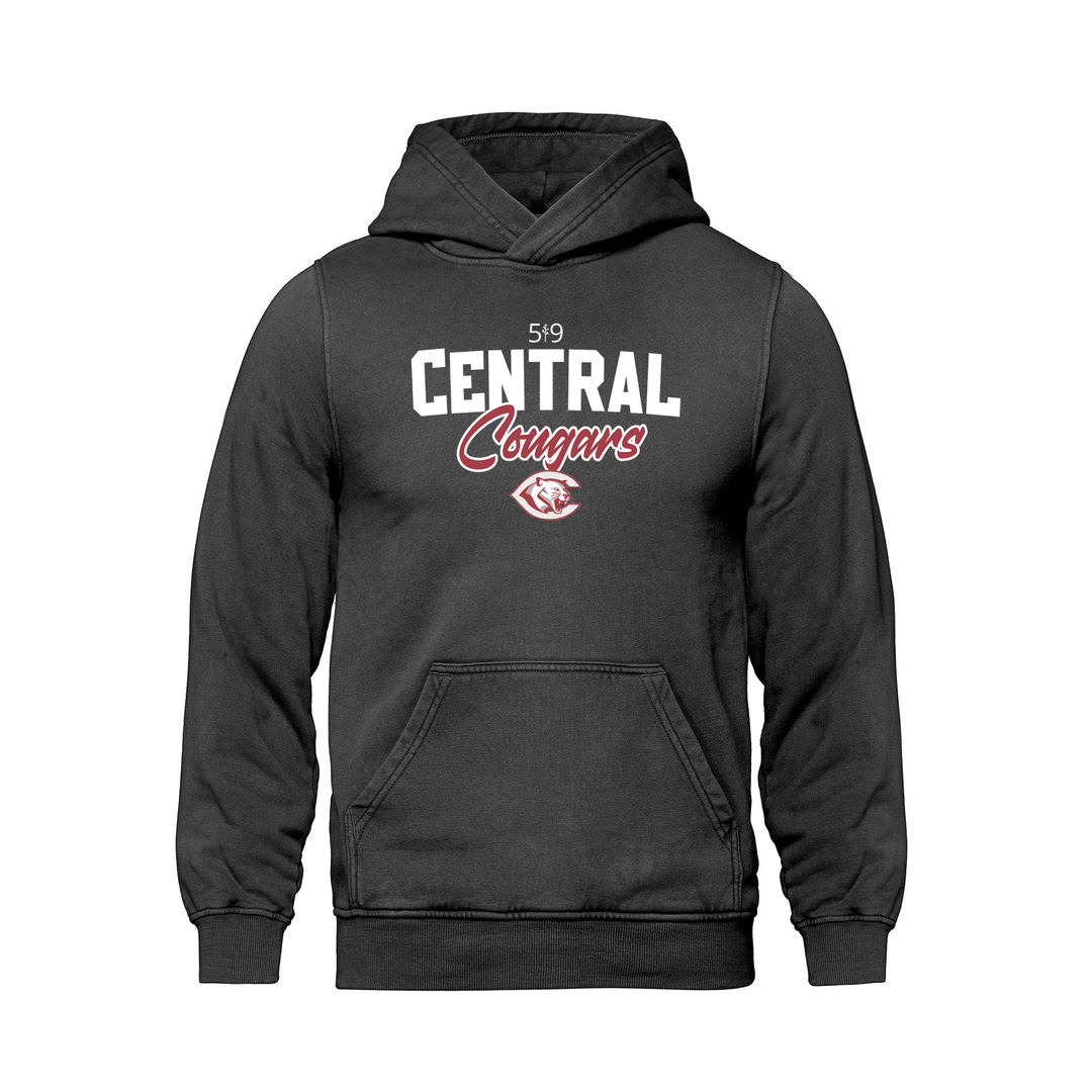 CENTRAL COUGARS RETRO HOODIE (UNISEX)