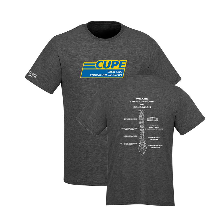 CUPE BACKBONE TEE (MENS)
