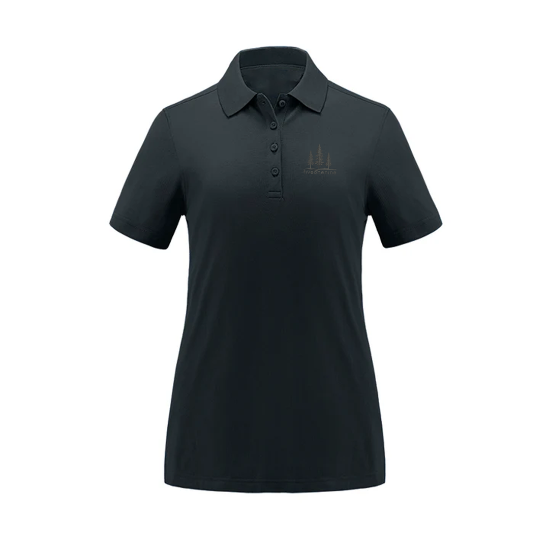 CANOPY EMBROIDERED PIQUE POLO (WOMENS)