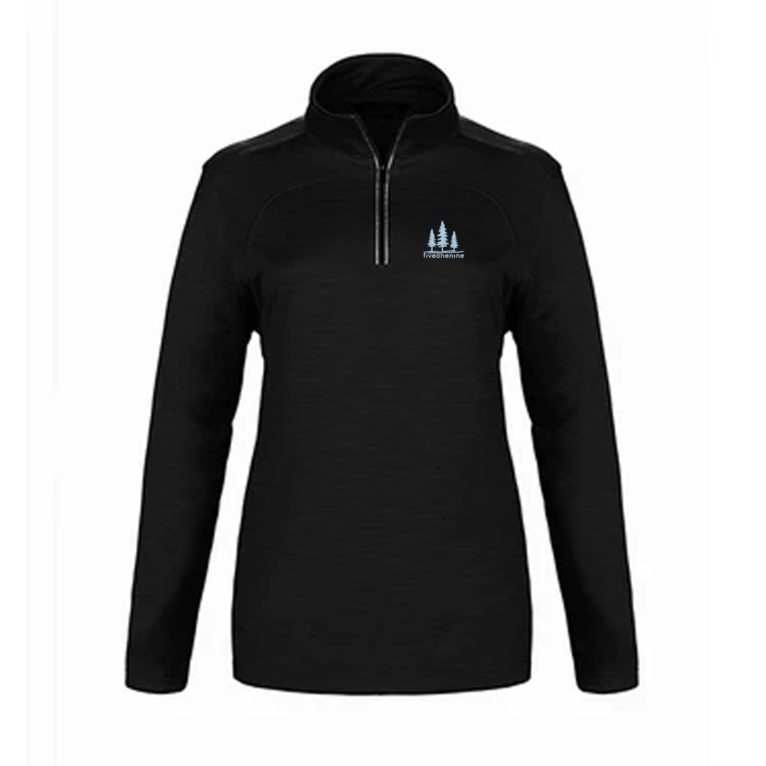 CANOPY EMBROIDERED PREMIUM ATHLETIC 1/4 ZIP (WOMENS)