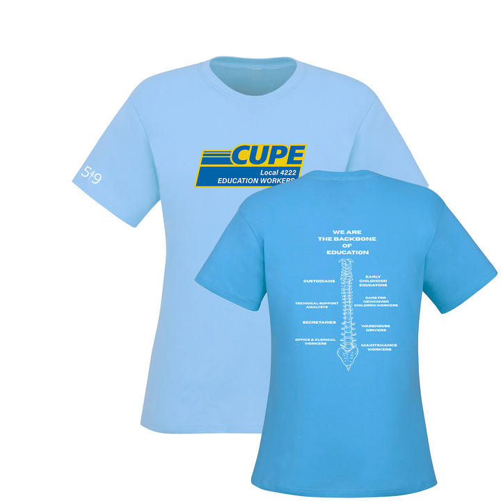 CUPE BACKBONE TEE (WOMENS)