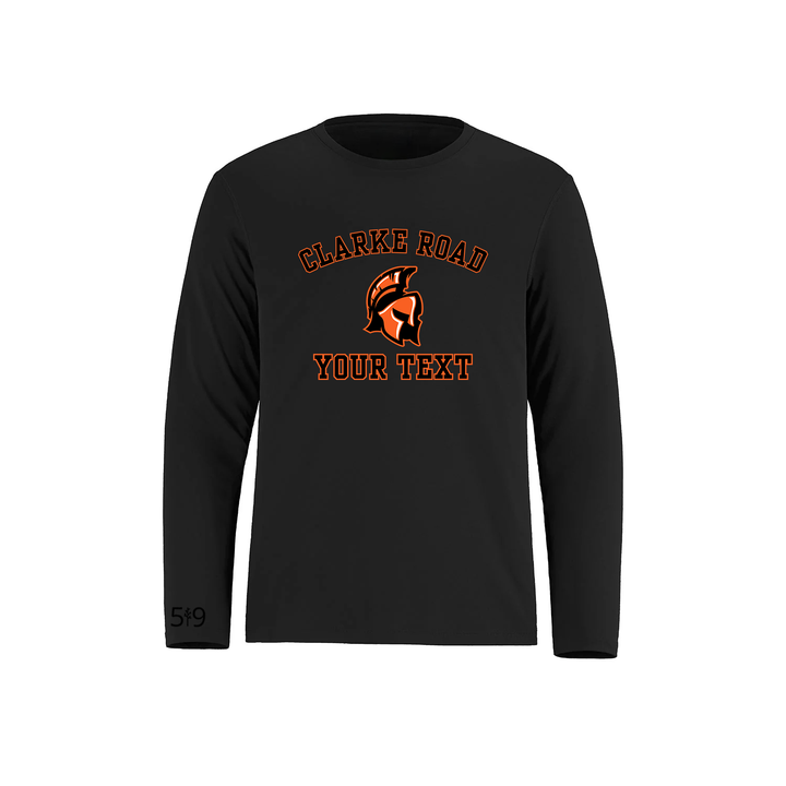 CLARKE ROAD CUSTOMIZABLE ATHLETIC LONG SLEEVE (UNISEX)