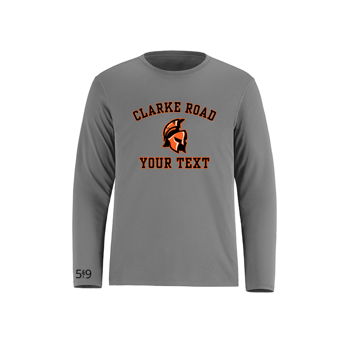 CLARKE ROAD CUSTOMIZABLE ATHLETIC LONG SLEEVE (UNISEX)