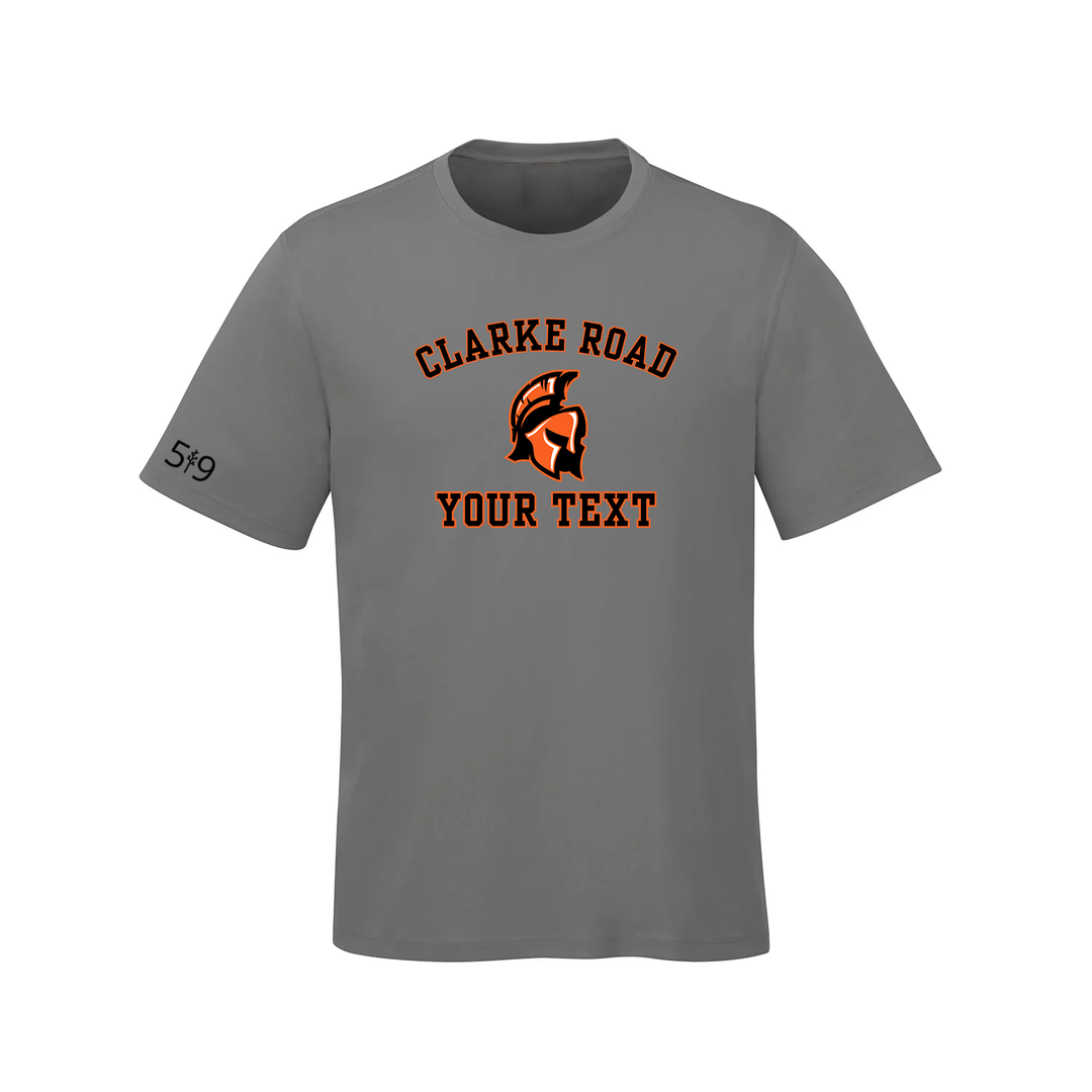 CLARKE ROAD CUSTOMIZABLE ATHLETIC TEE (MENS)
