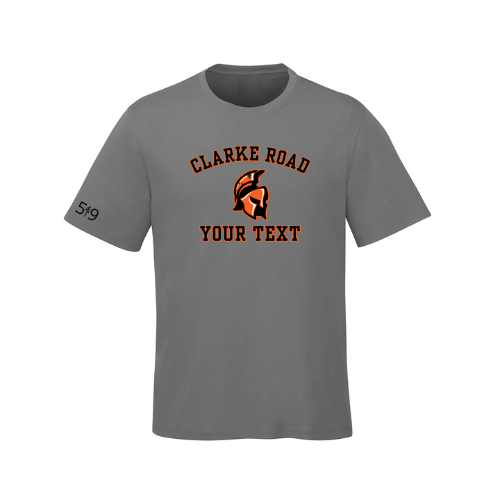 CLARKE ROAD CUSTOMIZABLE ATHLETIC TEE (MENS)