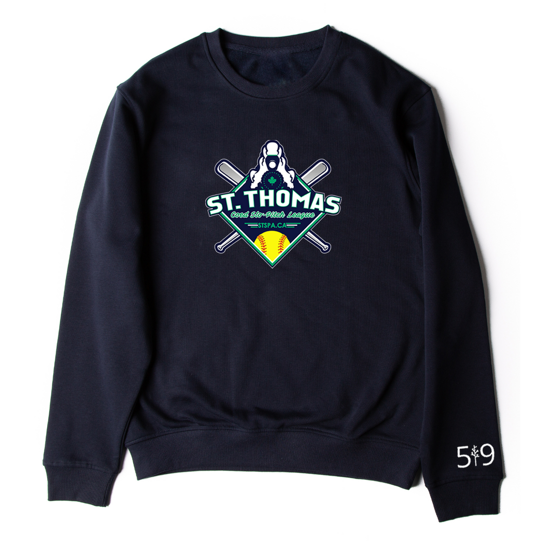 COED ST. THOMAS SLO PITCH CLASSIC CREWNECK (UNISEX)