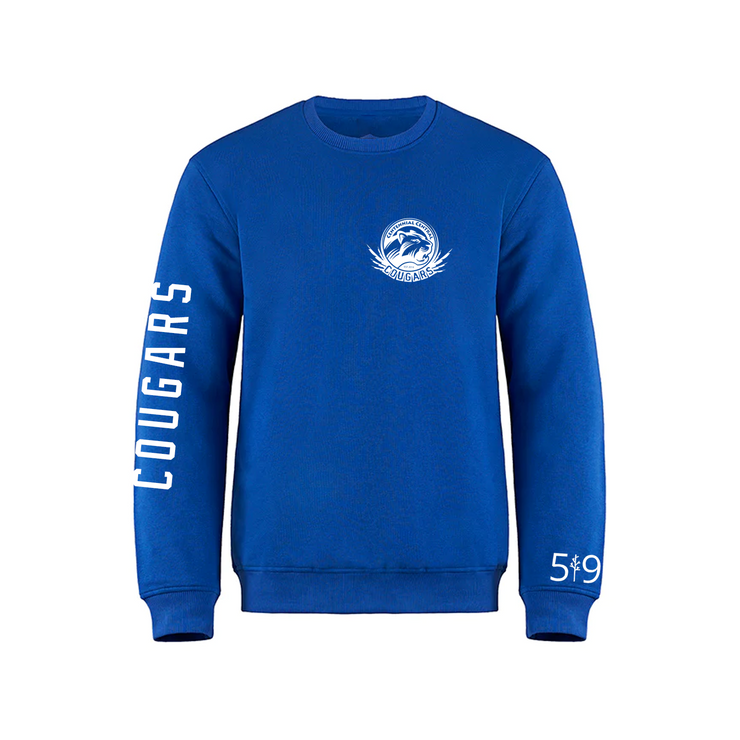 CENTENNIAL CENTRAL SLEEVE LOGO CREW (UNISEX)
