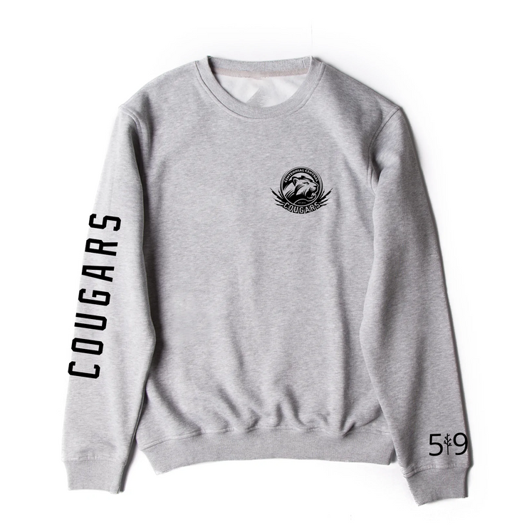 CENTENNIAL CENTRAL SLEEVE LOGO CREW (UNISEX)