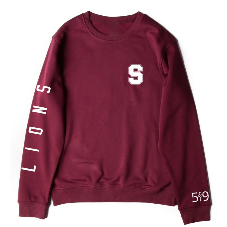 SOUTH SLEEVE LOGO CREWNECK (UNISEX)
