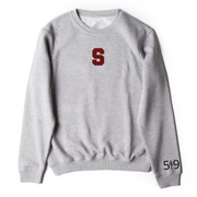 SOUTH EMBROIDERED S CREWNECK (UNISEX)