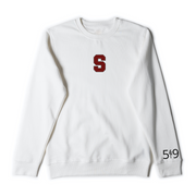 SOUTH EMBROIDERED S CREWNECK (UNISEX)
