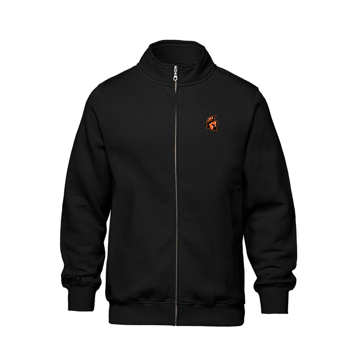 CLARKE ROAD EMBROIDERED ZIP-UP SWEATER (UNISEX)