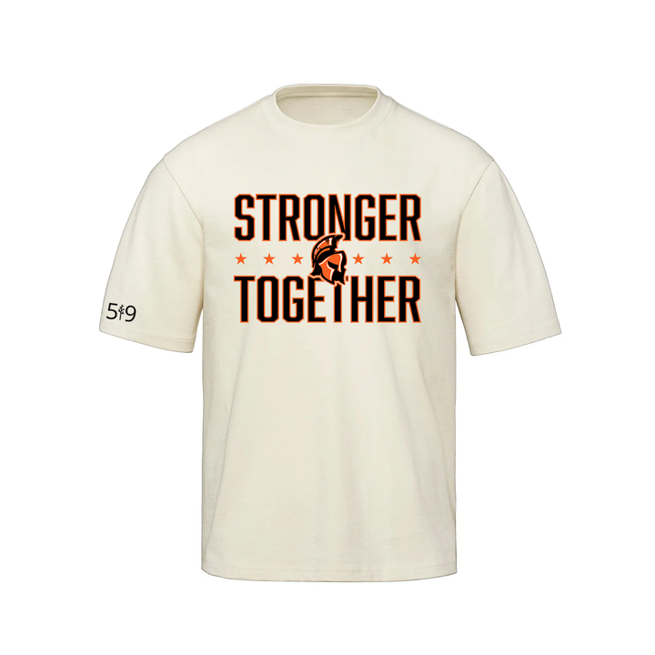 CLARKE ROAD STRONGER TOGETHER OVERSIZED TEE (UNISEX)