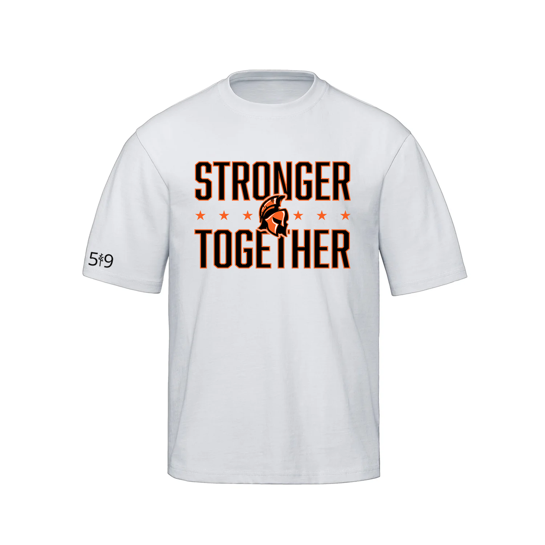 CLARKE ROAD STRONGER TOGETHER OVERSIZED TEE (UNISEX)