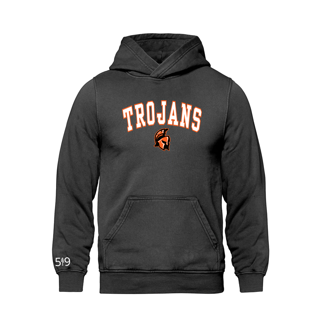 TROJANS VARSITY RETRO HOODIE (UNISEX)