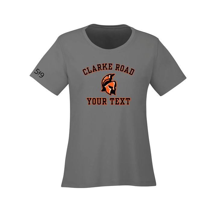 CLARKE ROAD CUSTOMIZABLE ATHLETIC TEE (WOMENS)