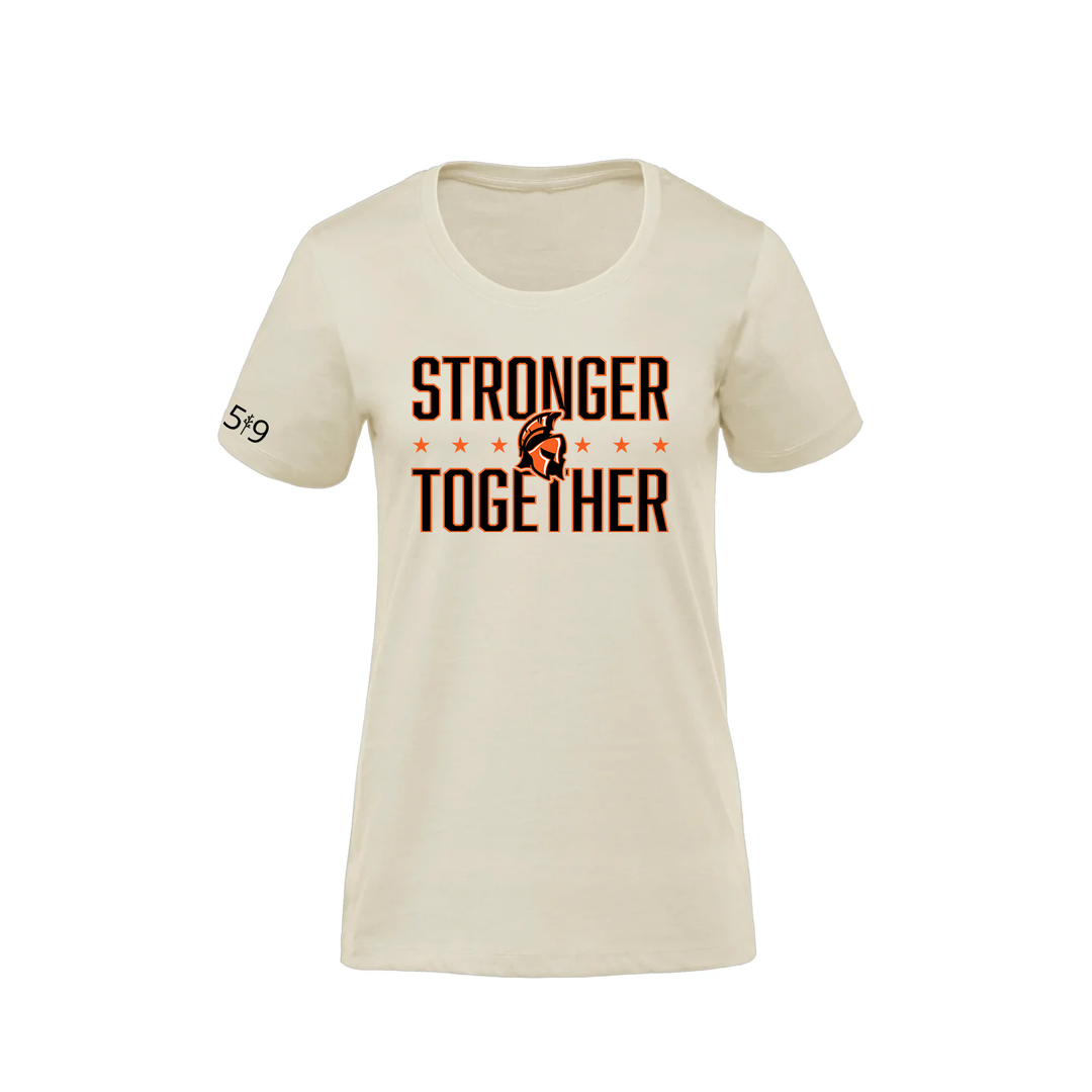 CLARKE ROAD STRONGER TOGETHER PREMIUM TEE (WOMENS)