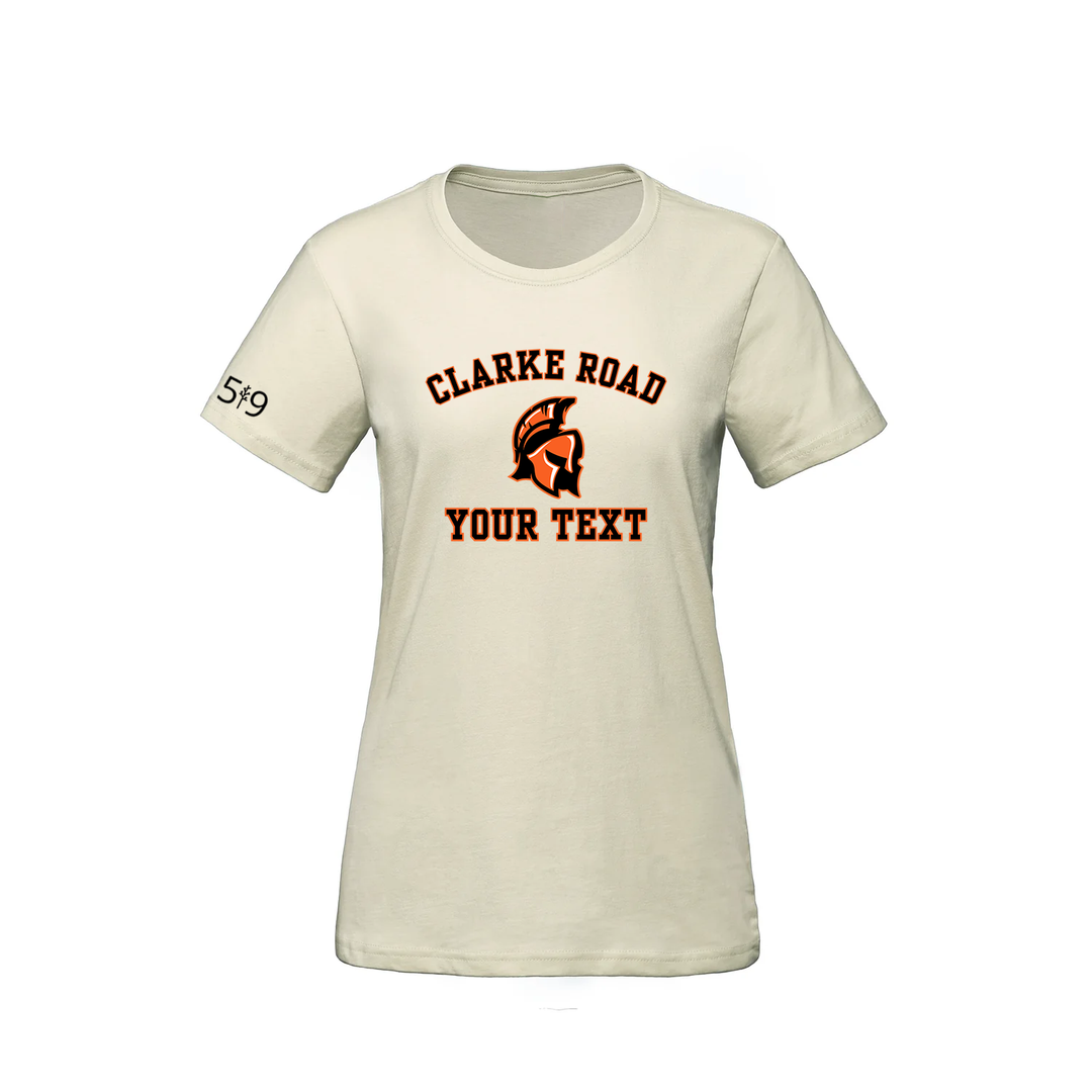 CLARKE ROAD CUSTOMIZABLE TEE (WOMENS)