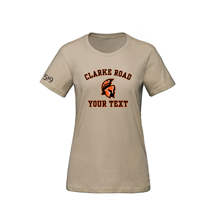 CLARKE ROAD CUSTOMIZABLE TEE (WOMENS)