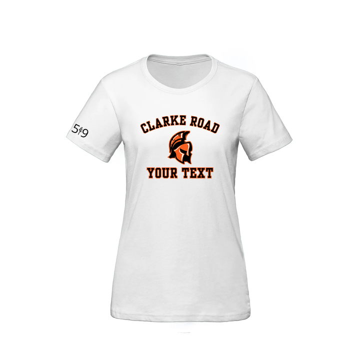 CLARKE ROAD CUSTOMIZABLE TEE (WOMENS)
