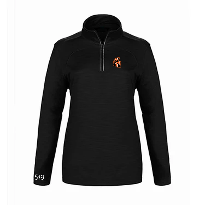 CLARKE ROAD EMBROIDERED PREMIUM ATHLETIC 1/4 ZIP (WOMENS)