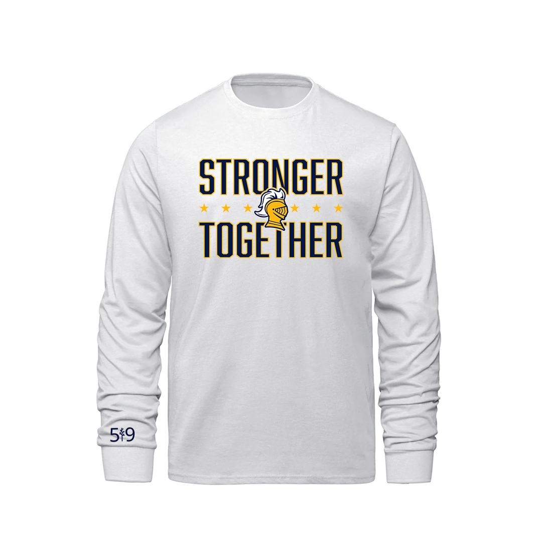 COLLEGE AVE STRONGER TOGETHER LONG SLEEVE (MENS)