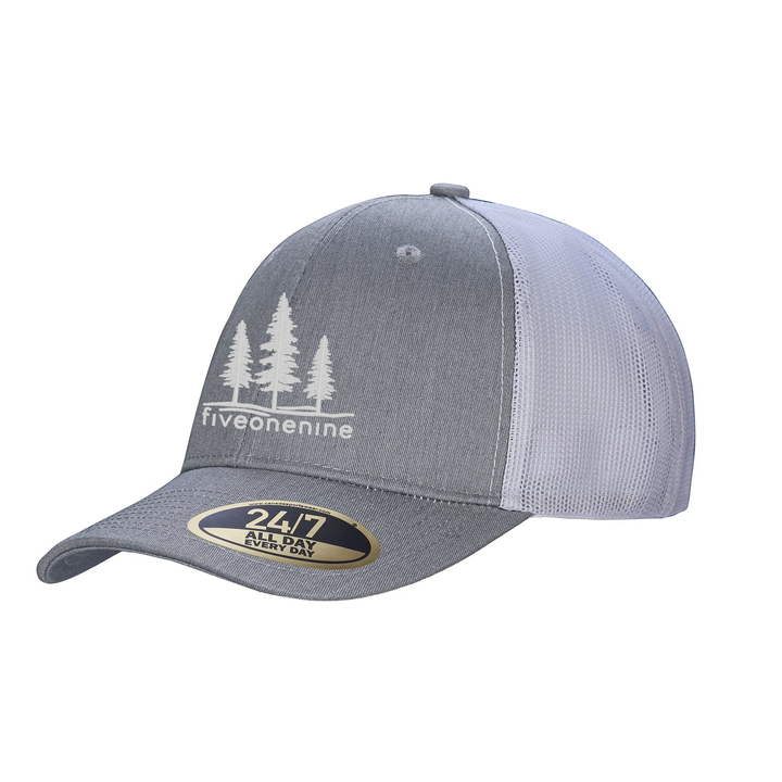CANOPY EMBROIDERED TRUCKER CAP