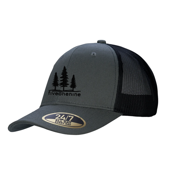 CANOPY EMBROIDERED TRUCKER CAP