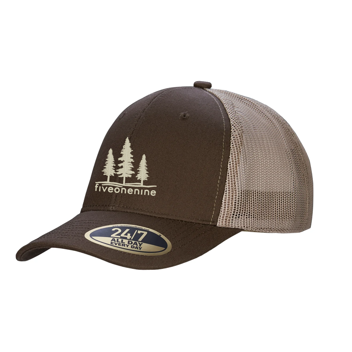 CANOPY EMBROIDERED TRUCKER CAP