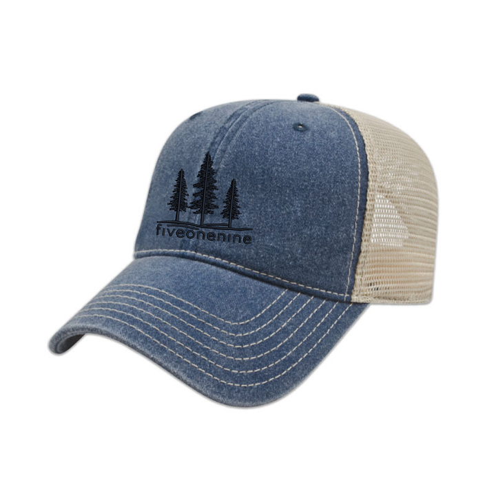 CANOPY EMBROIDERED VINTAGE TRUCKER CAP