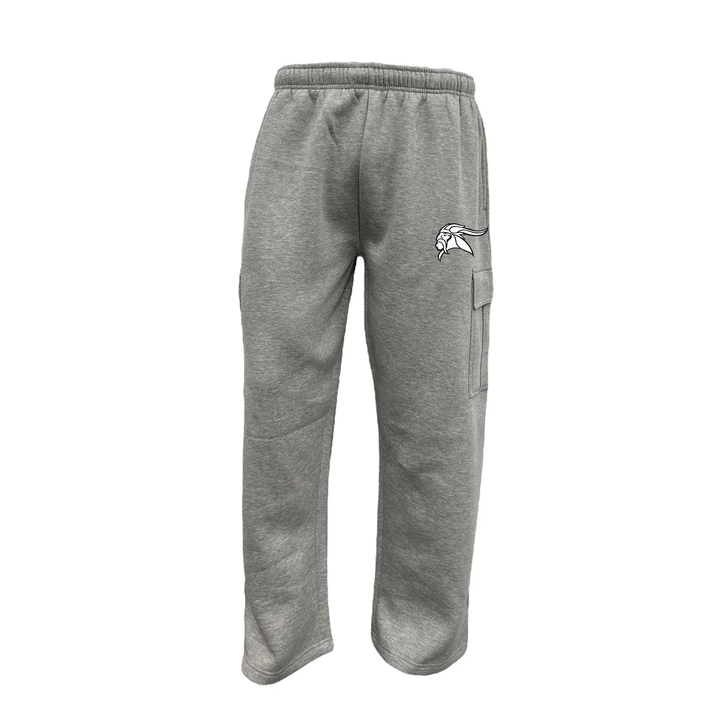ARTHUR VOADEN EMBROIDERED CARGO SWEATPANTS (UNISEX)