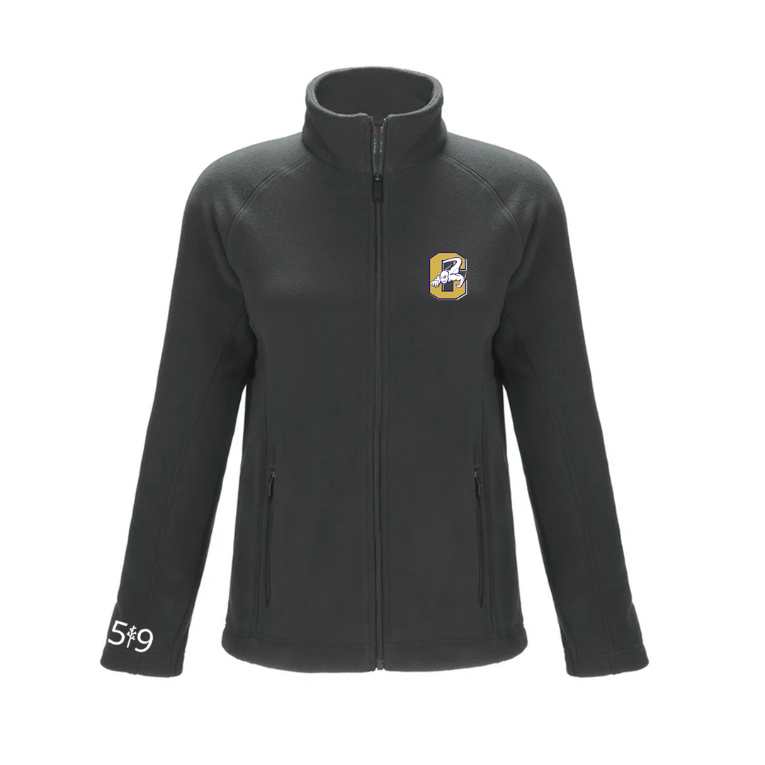 CENTRAL EMBROIDERED MICROFLEECE ZIP-UP (WOMENS)